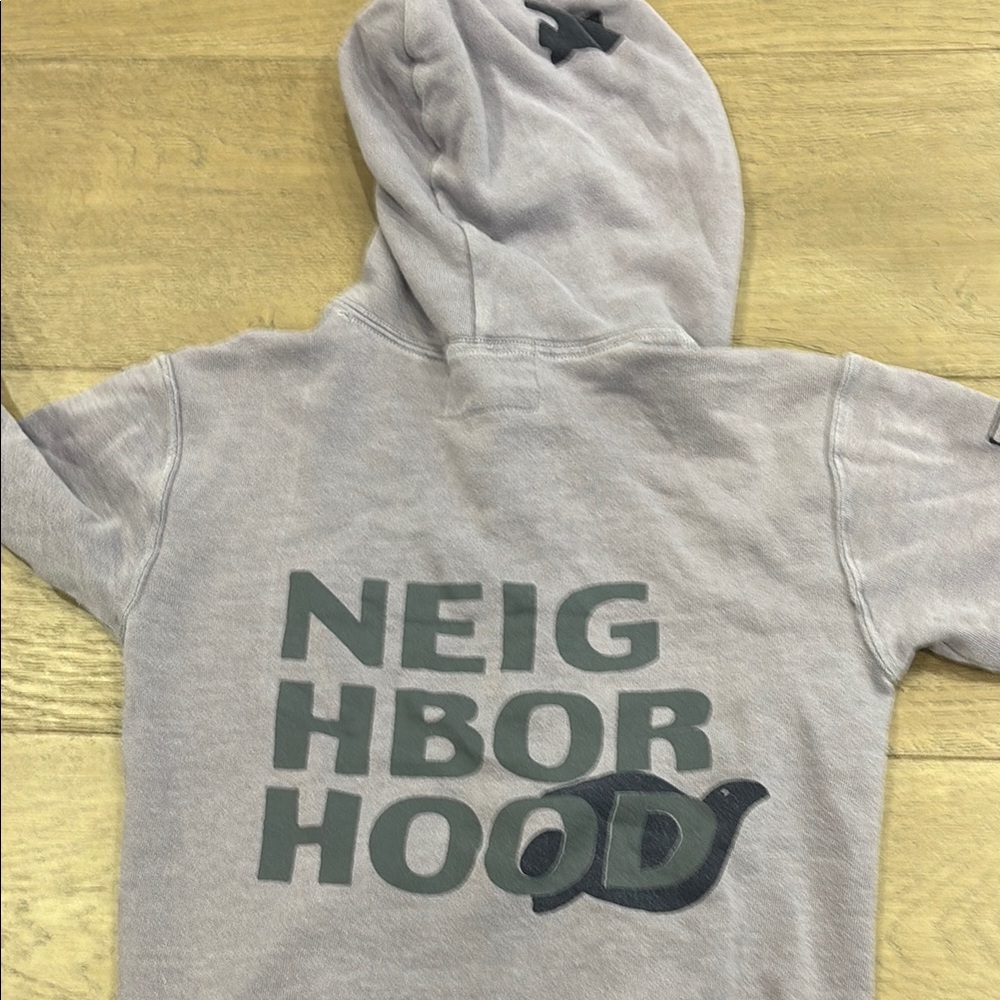 Gray Purple Free City Hoodie - Picture 3 of 3